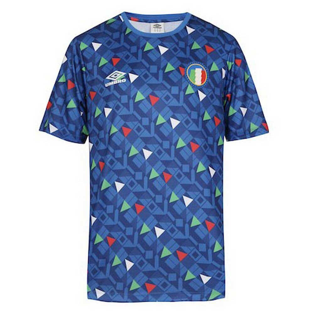 UMBRO Italy All Over Print World Cup Short Sleeve T-Shirt