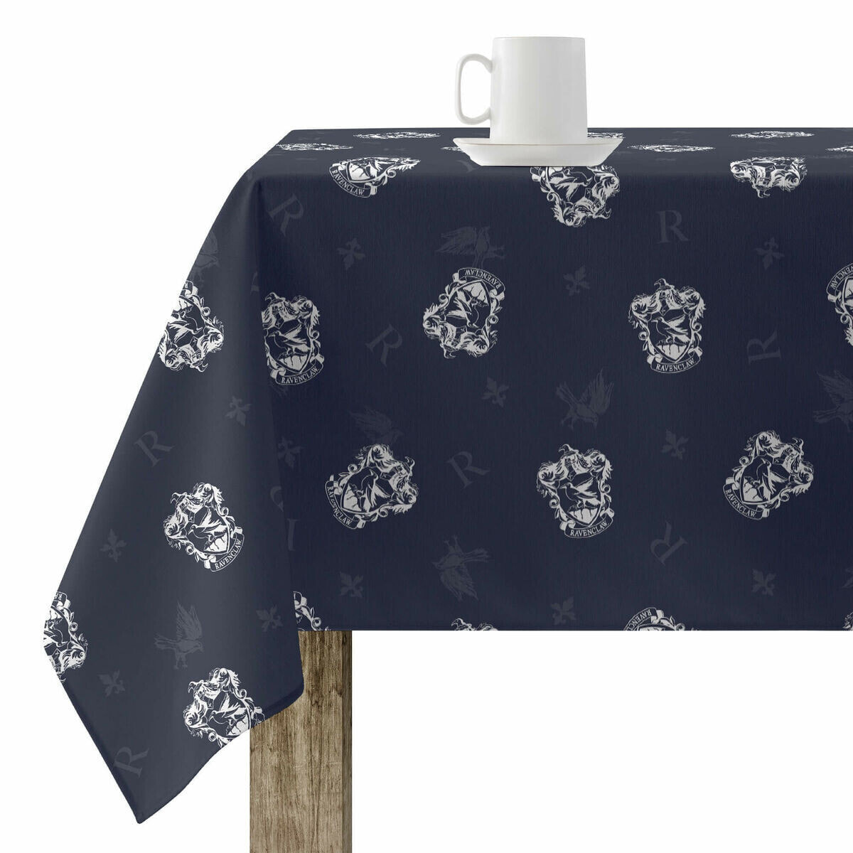 Stain-proof resined tablecloth Harry Potter Ravenclaw Shield 100 x 140 cm