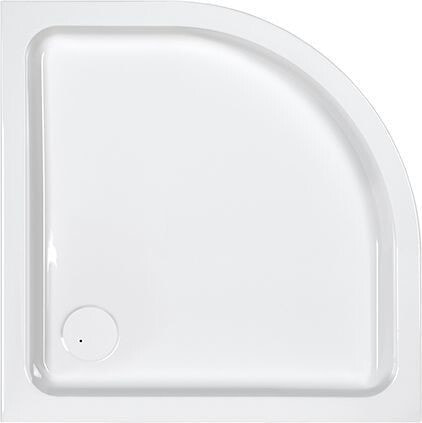 Sanplast Free Line half-round corner shower tray 90 cm x 90 cm (615-040-0231-01-000)