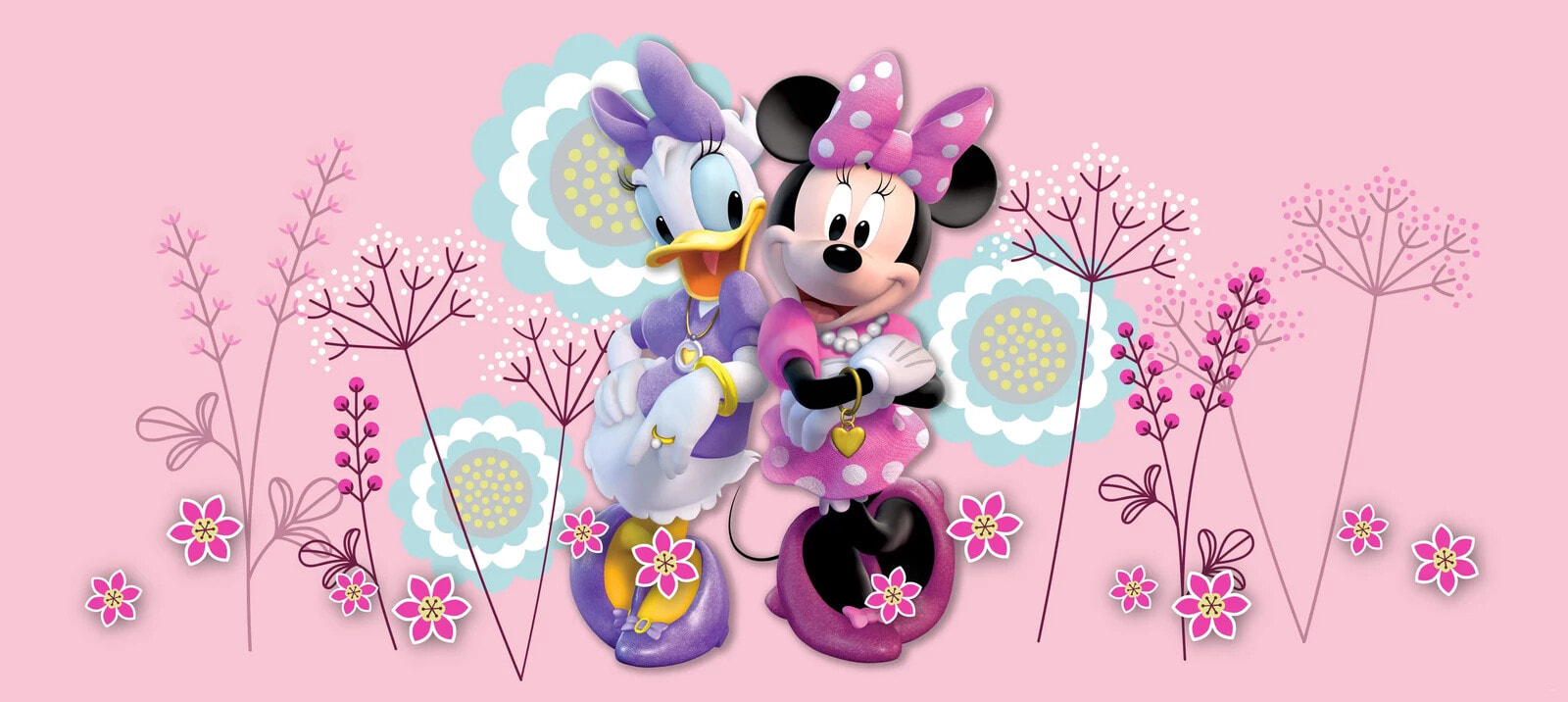 Poster Minnie Maus & Daisy Duck