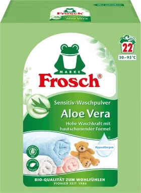 Waschmittel Pulver Aloe Vera Sensitiv, 22 Wl