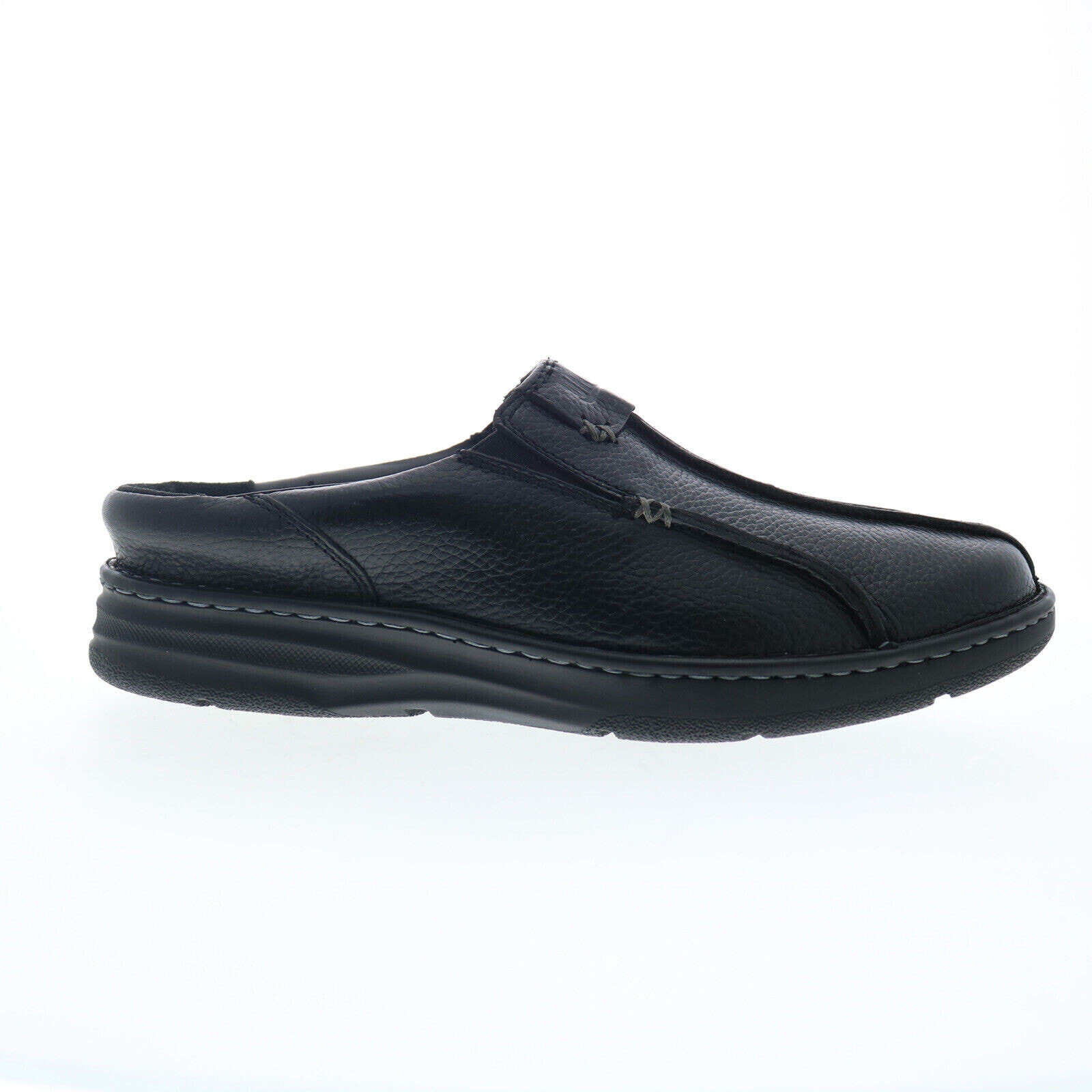 Drew Jackson 47713-18 Mens Black Wide Loafers & Slip Ons Casual Shoes