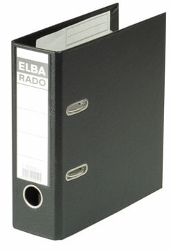 ELBA Rado Plast - A5 - Black - 500 sheets - 80 mm - 1 pc(s)