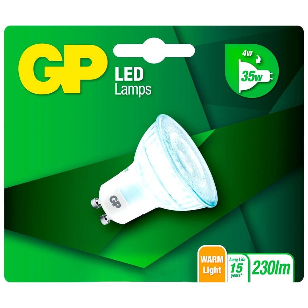 GP BATTERIES LED Reflektor GU10 Glas 4W Light Bulb