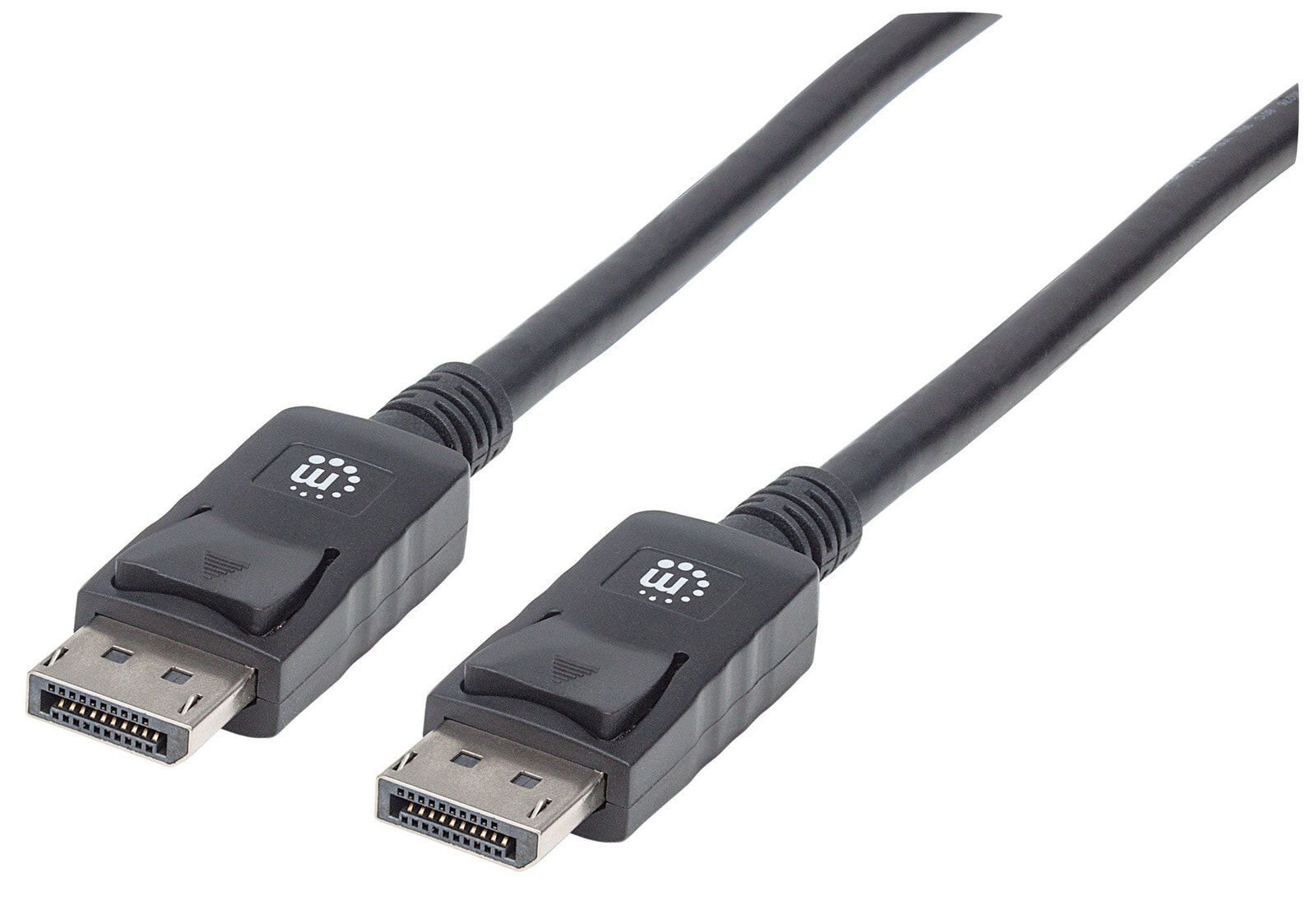 Manhattan 306935 DisplayPort кабель 1,3 m Черный