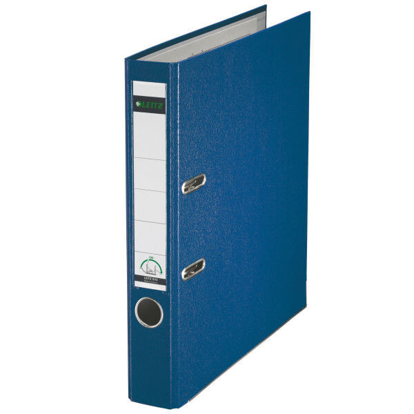 Esselte Leitz Plastic Lever Arch File A4 80mm 180° - A4 - Blue - 600 sheets - 8 cm - 81 mm - 320 mm