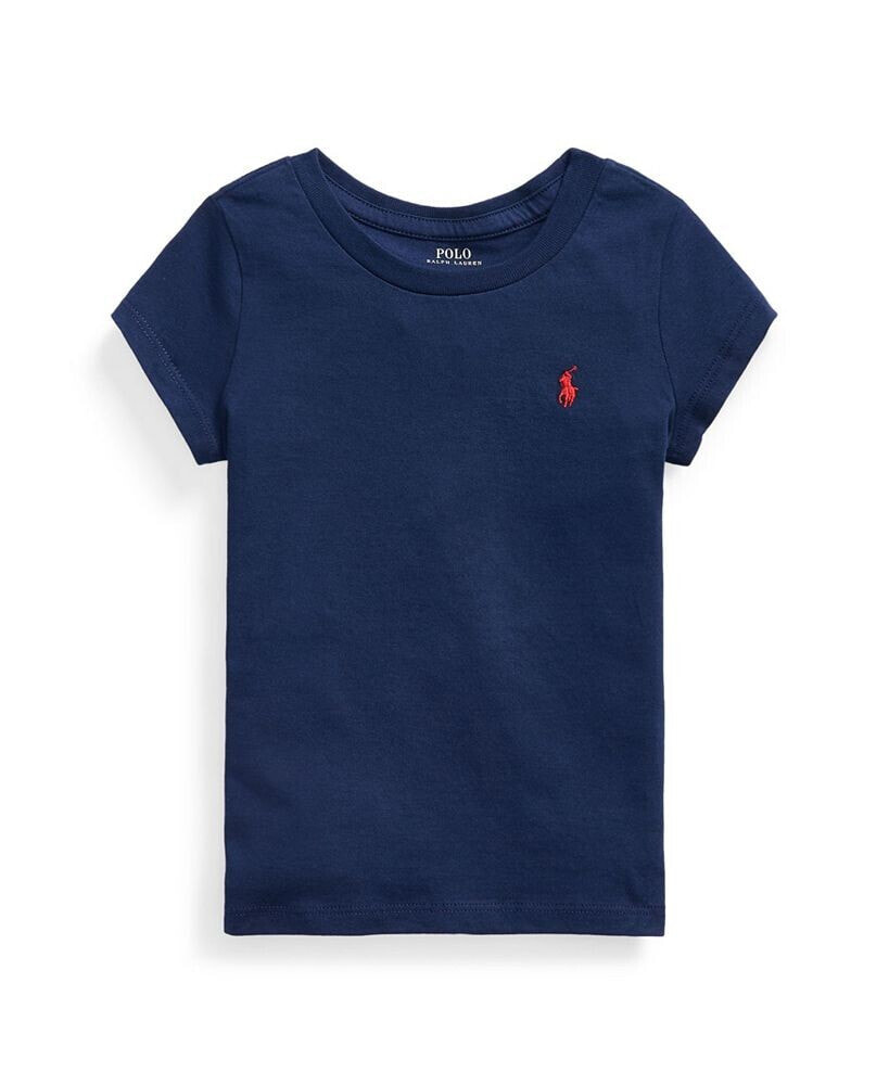 Toddler and Little Girls Jersey Short Sleeve T-shirt