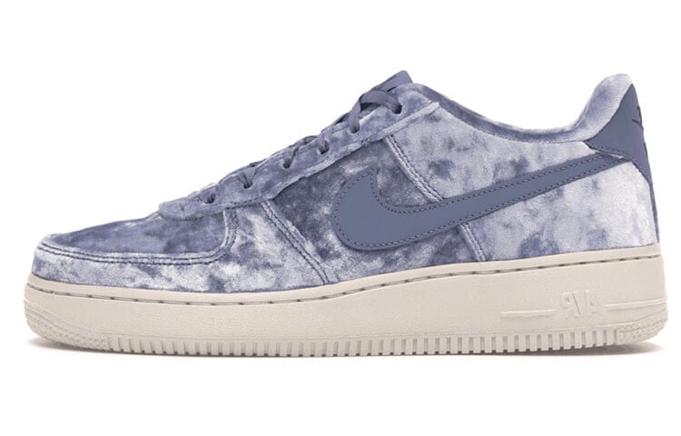 Nike Air Force 1 Low Dark Sky Blue 绒面革 扎染 低帮 板鞋 GS 雾霾蓝 / Кроссовки Nike Air Force 849345-401