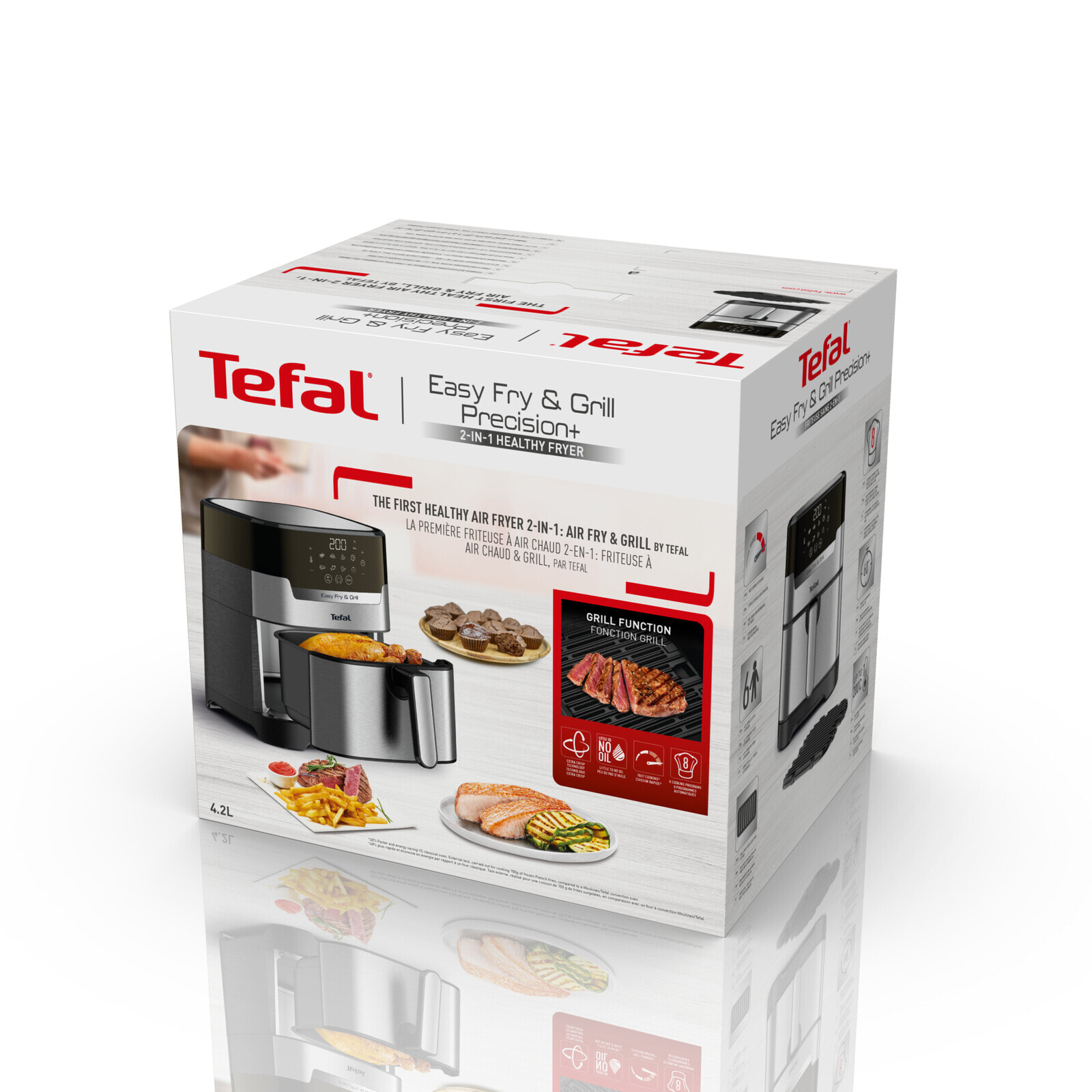 Аэрогриль tefal ey505d15