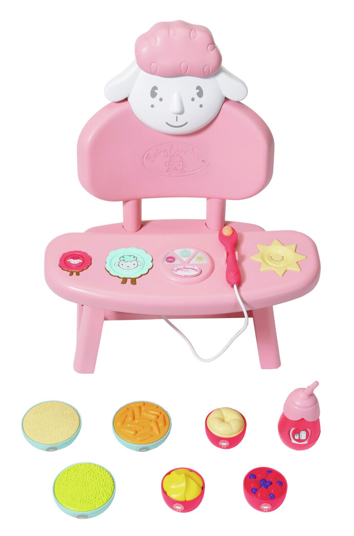 Baby Annabell Lunchtafel Кукольный стульчик для кормления 701911