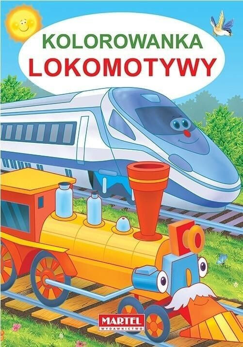 Раскраска для рисования Martel Kolorowanka lokomotywy