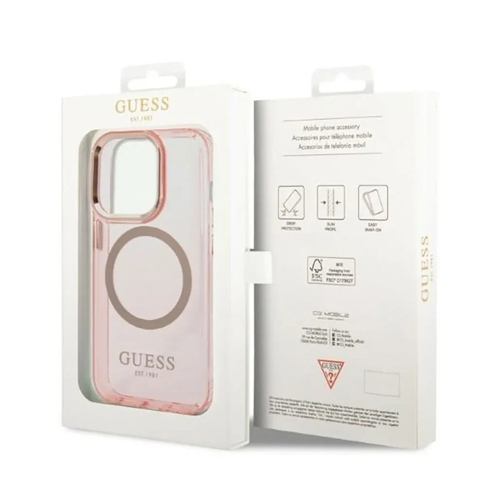 GUESS Guhmp14Lhtcmp iPhone 14 Pro 6.1 Outline phone case