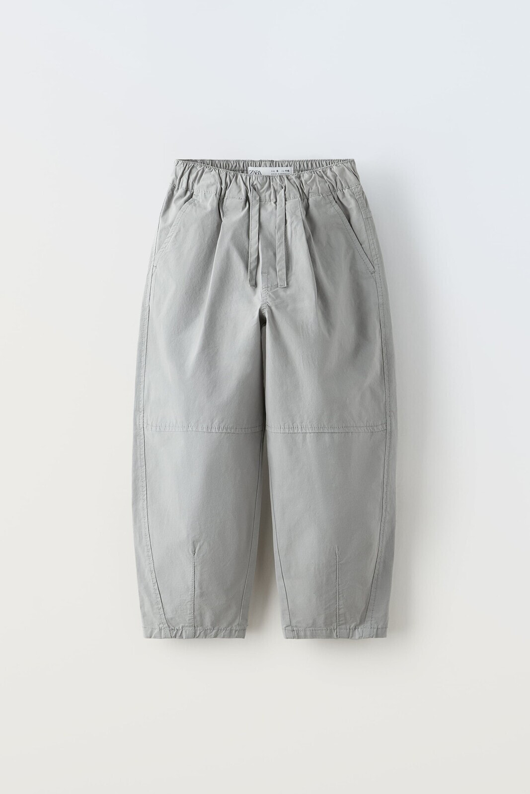 Poplin trousers