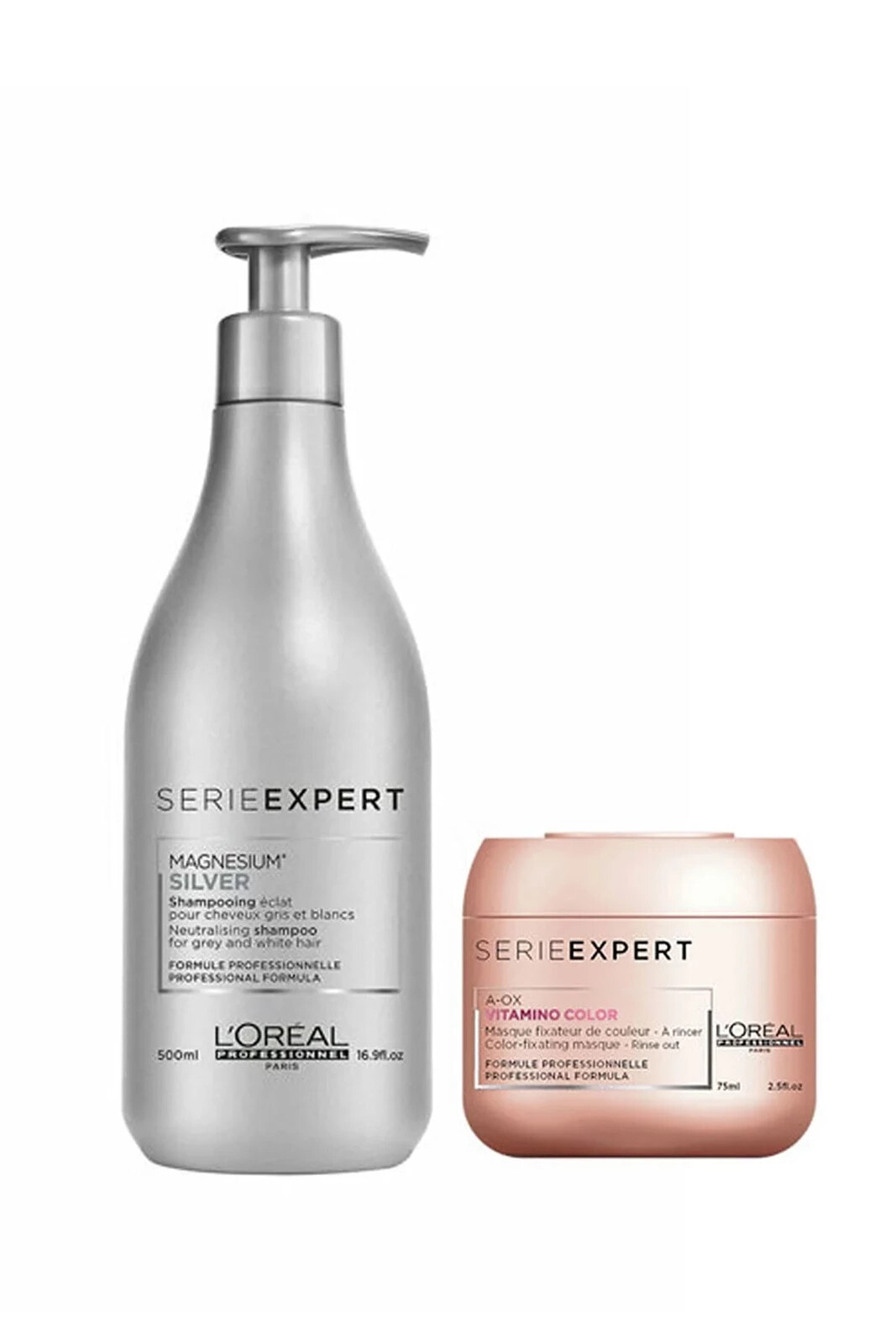 Loreal Silver Şampuan 500 ml+ Renk Koruyucu Maske 75 ml