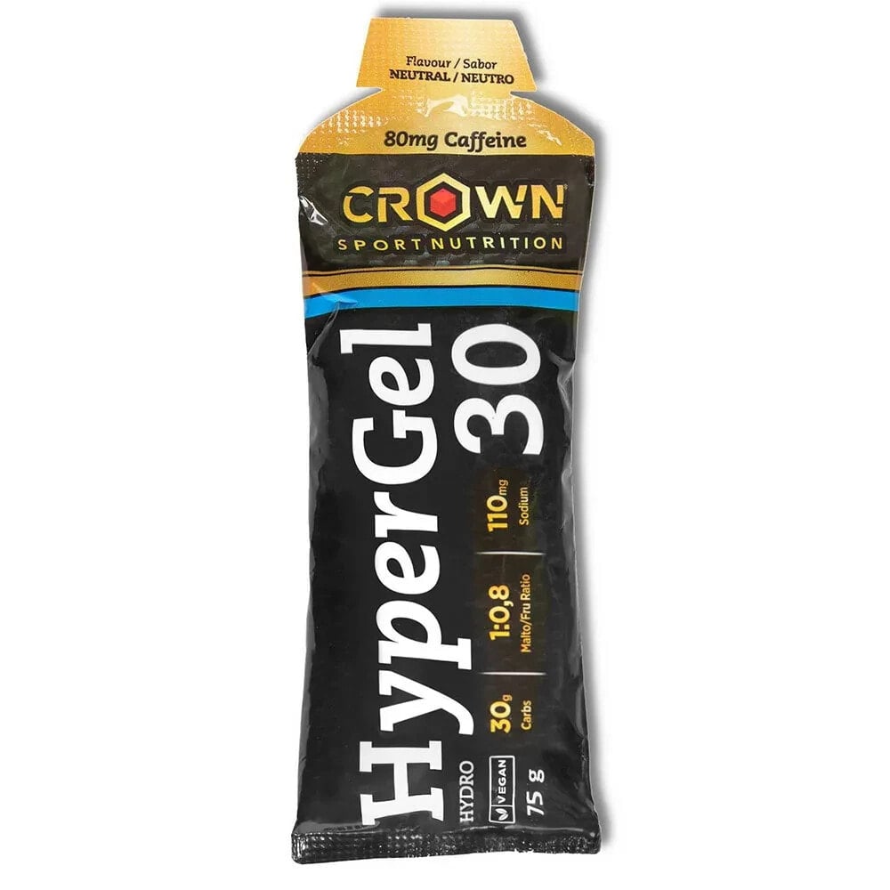 CROWN SPORT NUTRITION Hyper 30 Hydro Neutral Energy Gel 75g