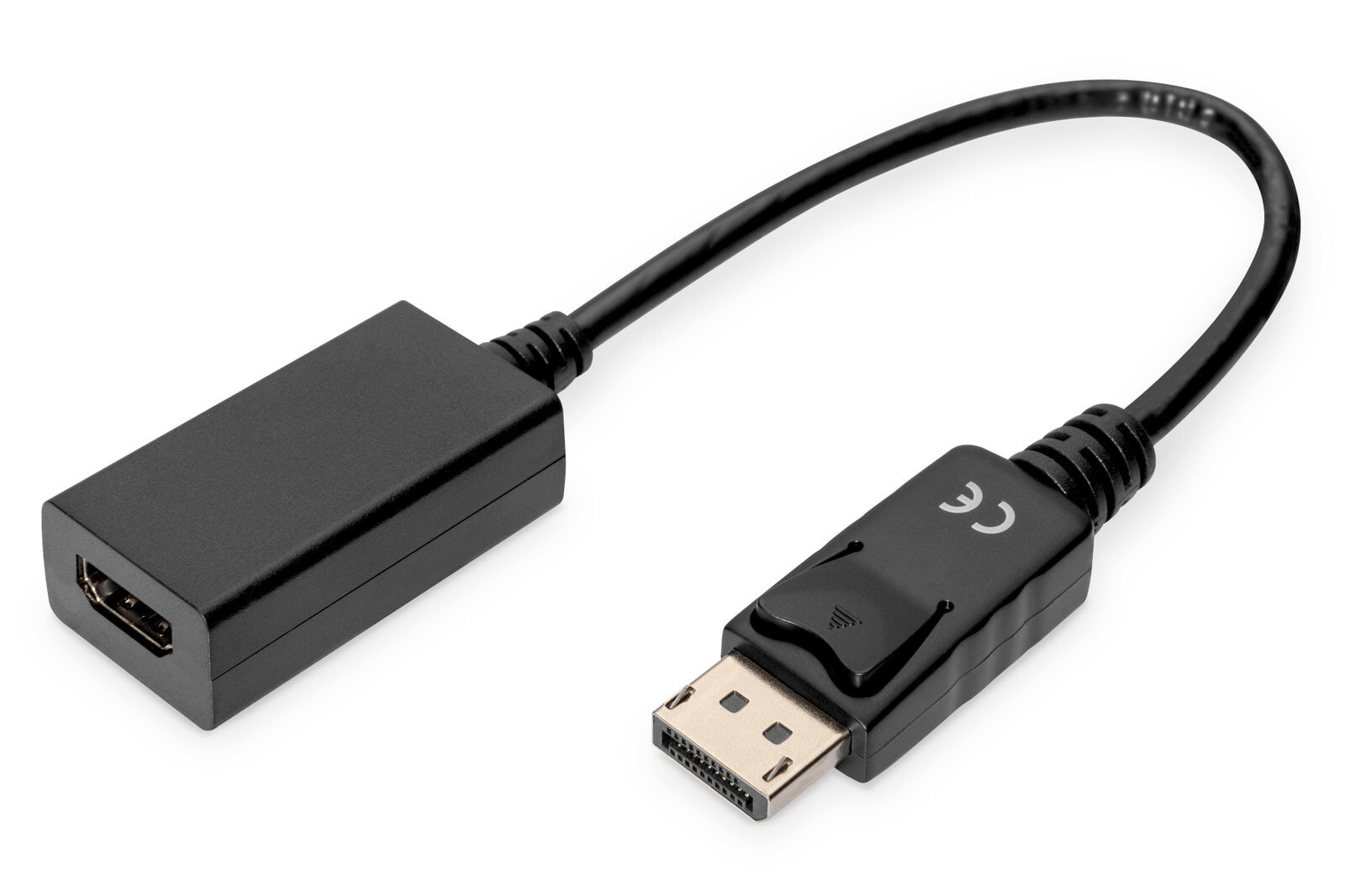 ASSMANN Electronic AK-340408-001-S видео кабель адаптер 0,15 m DisplayPort HDMI Тип A (Стандарт) Черный
