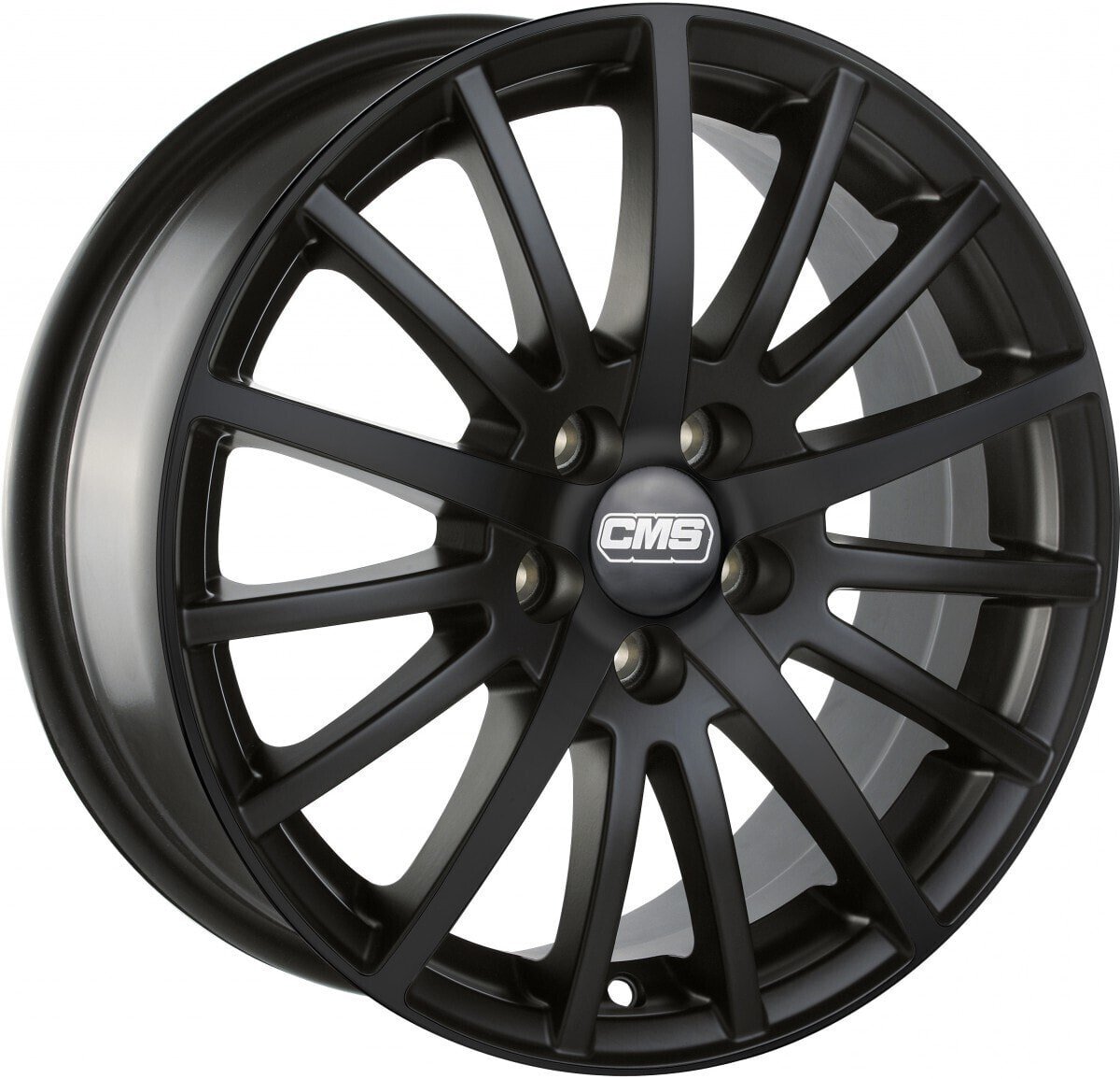 Колесный диск литой CMS C16 schwarz matt 7.5x17 ET38 - LK5/120 ML72.6