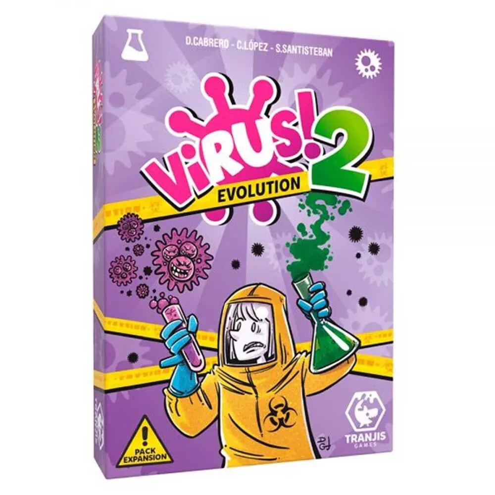 TRANJIS GAMES Virus 2 Evolution Expansión Card Board Game