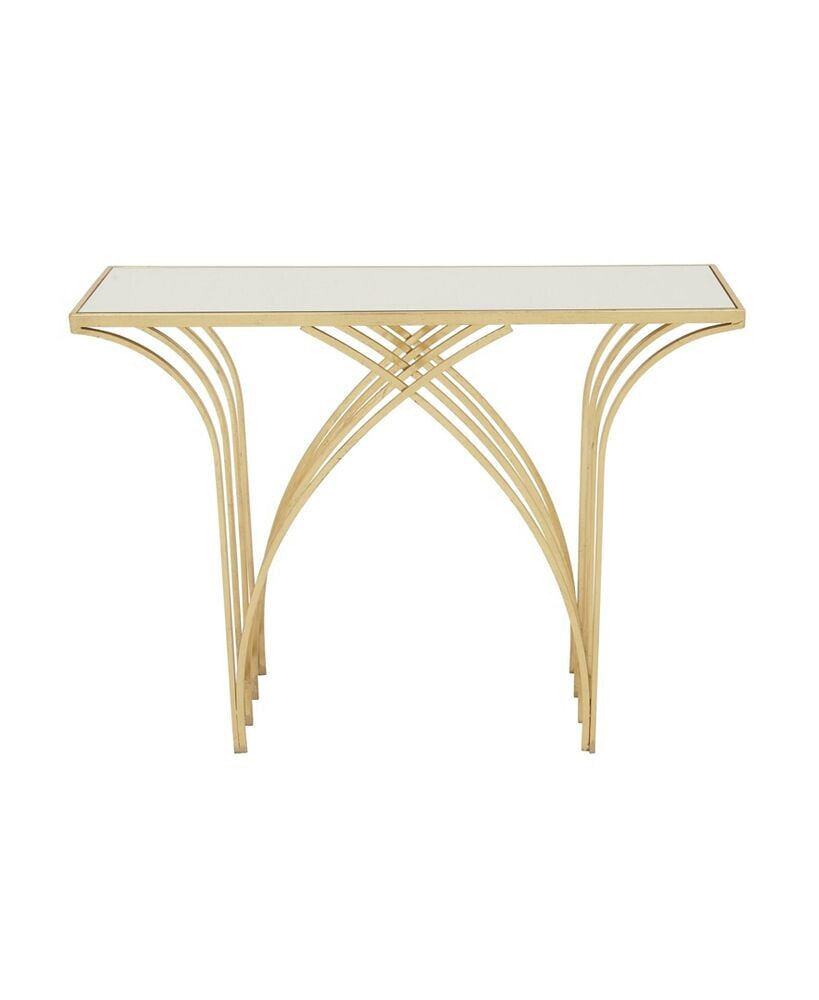 Rosemary Lane modern Metal Console Table