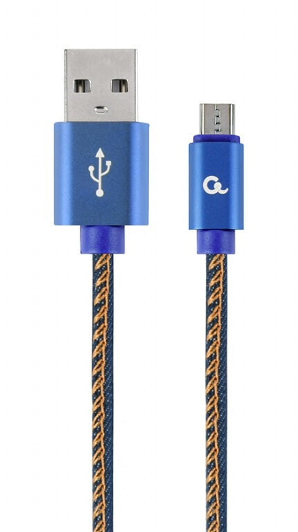 Cablexpert CC-USB2J-AMMBM-2M-BL USB кабель 2.0 USB A Mini-USB B Синий
