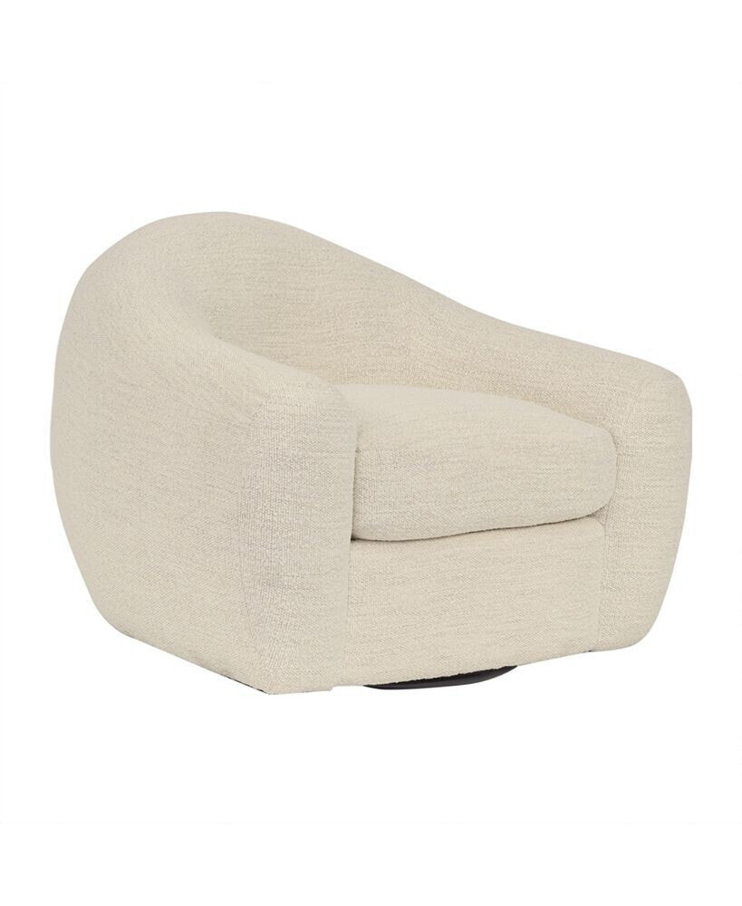 Armen Living molly Upholstered Swivel Accent Chair