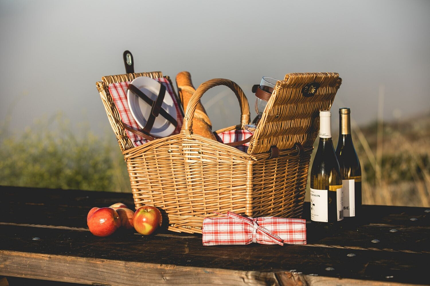 Пикник 20. Picnic Basket. Lincoln Bakery Brandy Baskets.