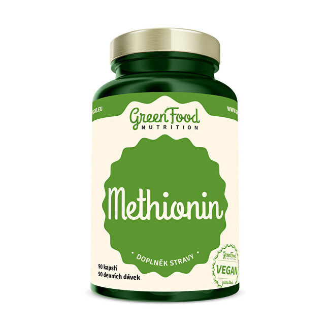 GreenFood Nutrition Methionine Метионин для волос, ногтей и кожи 90 капсул