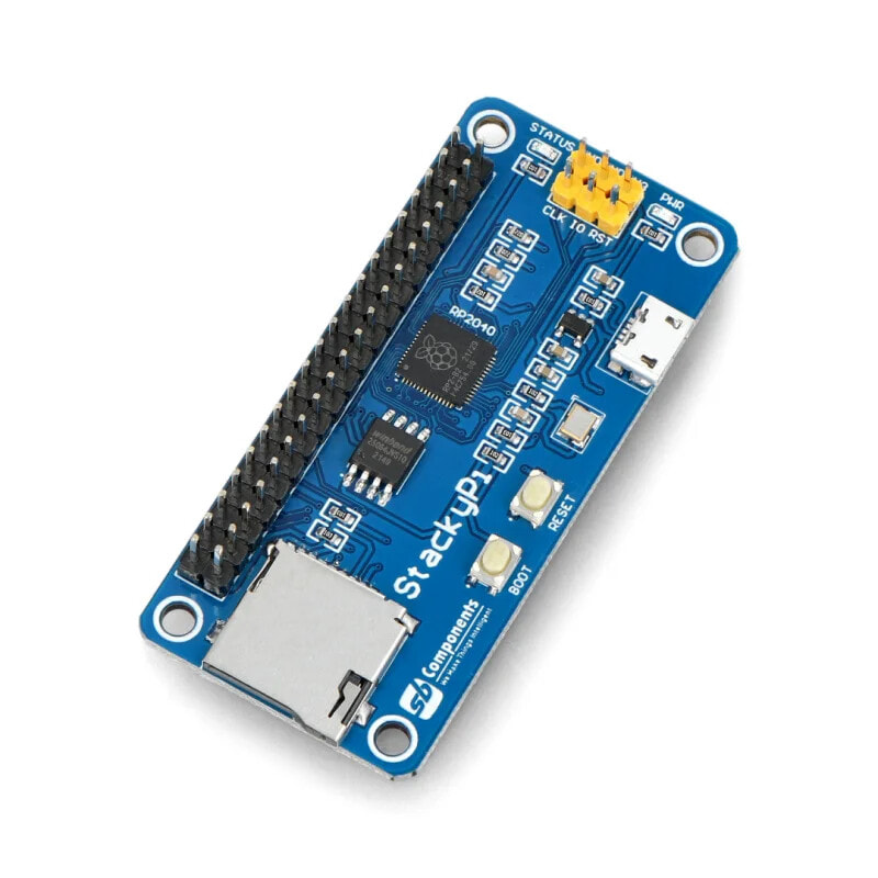 StackyPi - module with RP2040 microSD card slot and Raspberry Pi GPIO - SB Components SKU24032