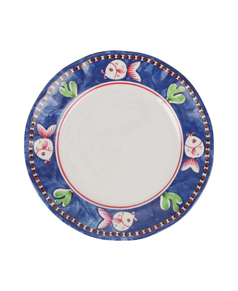 VIETRI melamine Campagna Pesce Dinner Plate