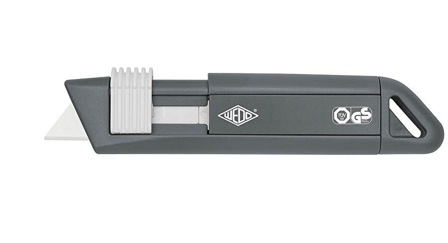Wedo CERA-Safeline Нож с отломным лезвием Антрацит, Белый 79810