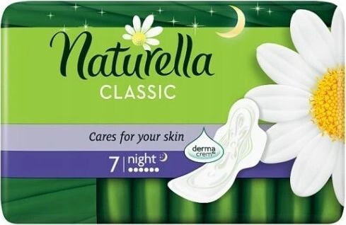 Naturella Sanitary pads with wings Classic Night Single 7pcs.