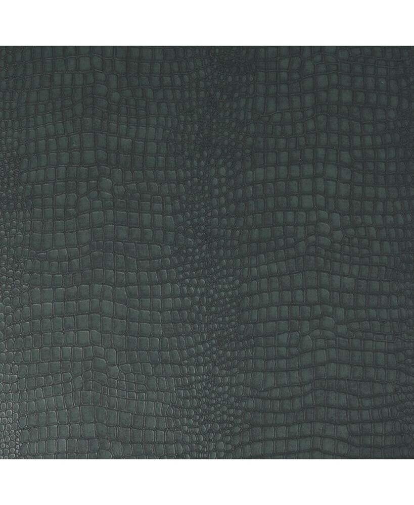Graham & Brown graham Brown Crocodile Black Wallpaper