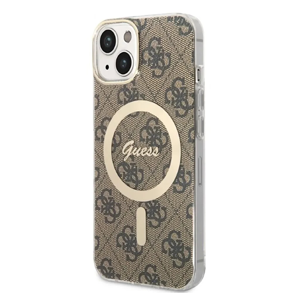 GUESS Zestaw Gubpp14Mh4Eacsw+ Charger iPhone 14 Plus15 Plus 6.7 4G Print phone case