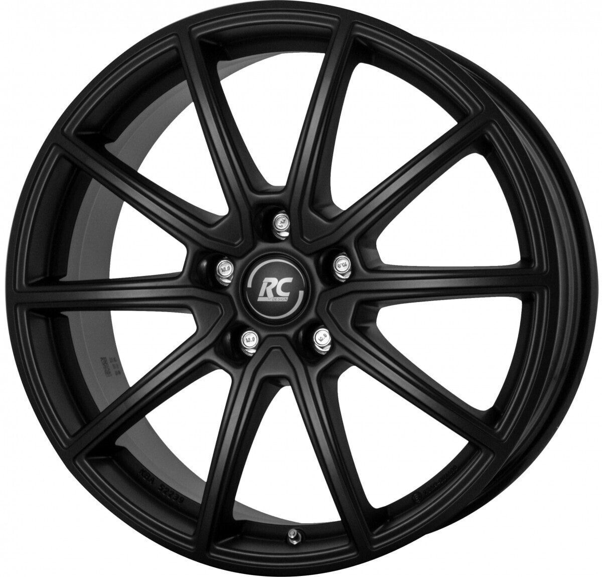 Колесный диск литой RC-Design RC32 satin-black lackiert 8.5x19 ET40 - LK5/114.3 ML64.2