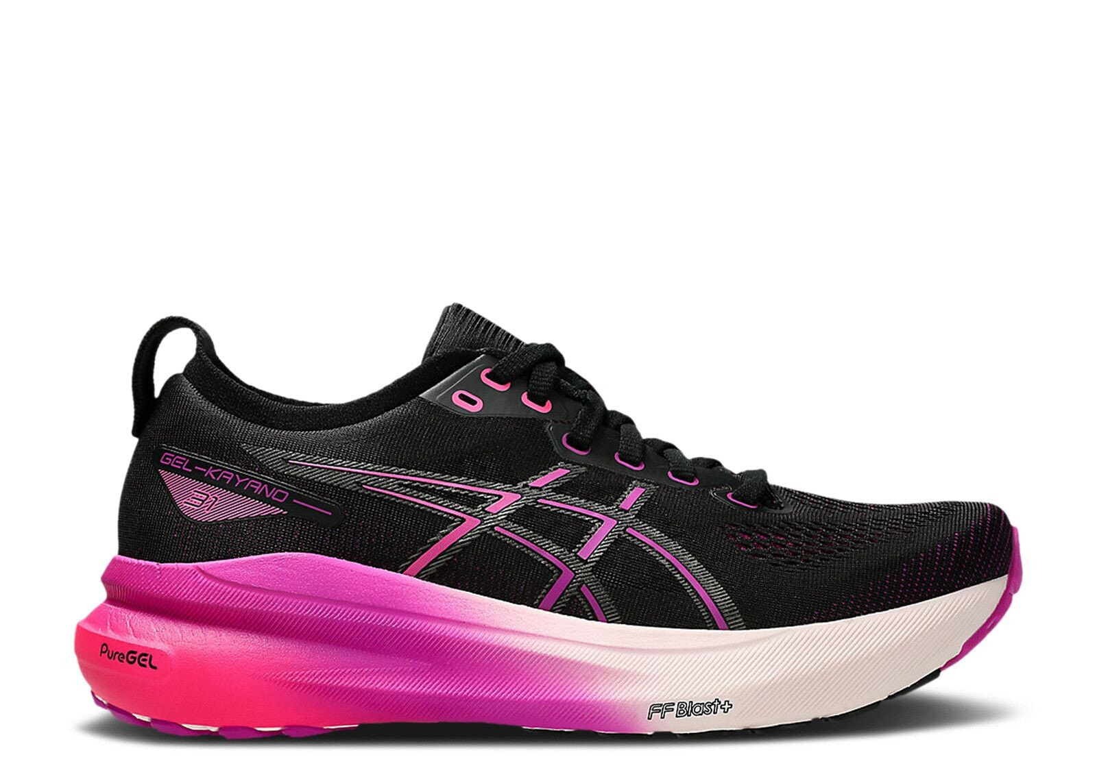 Wmns Gel Kayano 31 'Black Bold Magenta'