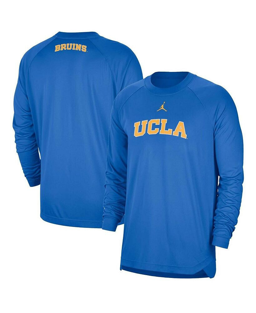 Jordan men's Brand Blue UCLA Bruins Basketball Spotlight Performance Raglan T-shirt