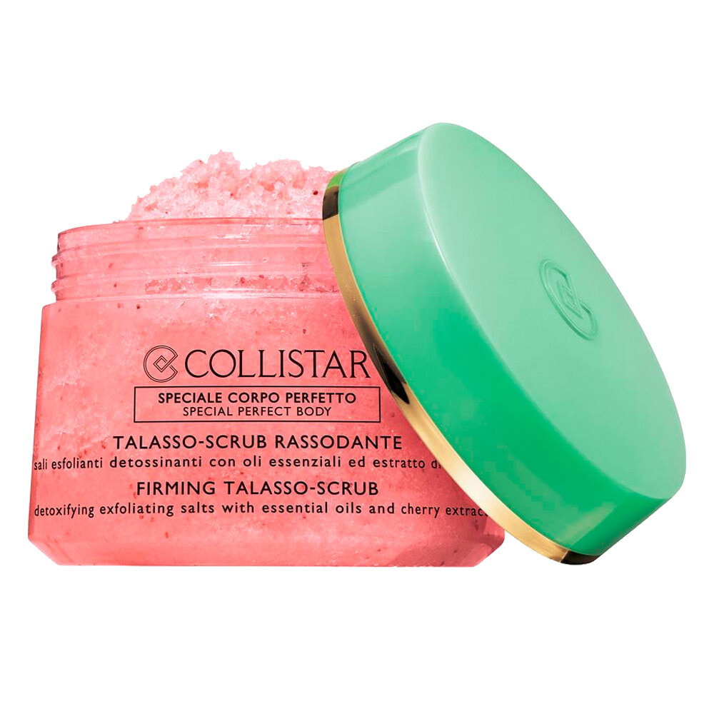 COLLISTAR Firming Talasso Scrub Укрепляющий скраб-детокс для тела с морской солью, эфирными маслами и экстрактом вишни