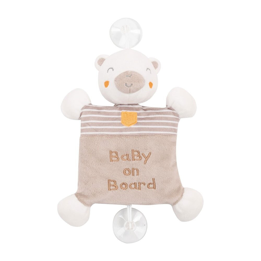 KIKKABOO Baby Toy On Board My Teddy