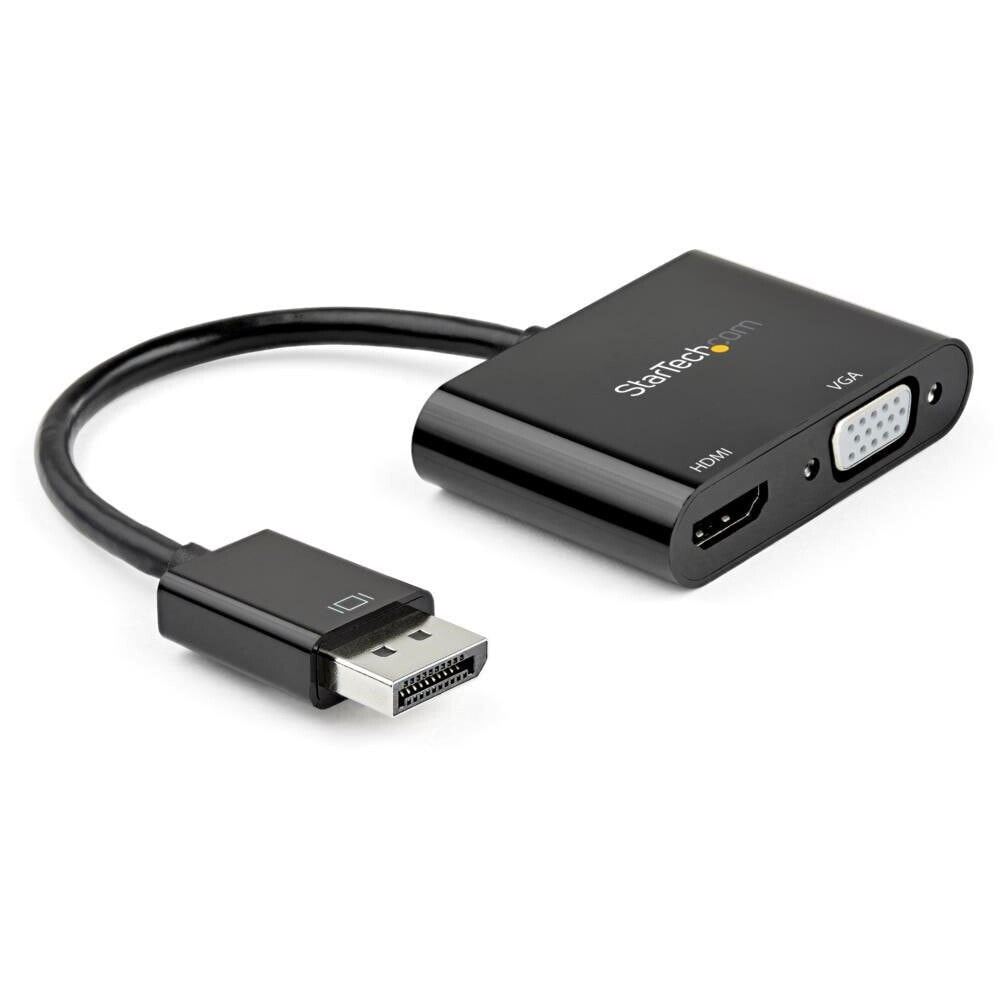 STARTECH DisplayPort To HDMI VGA 4K60 adapter