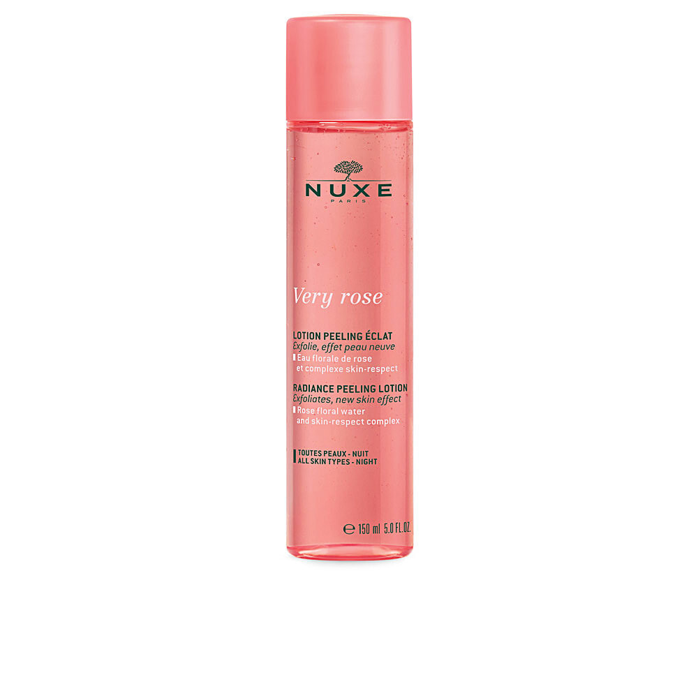 NuxeVery Rose Radiance Peeling Lotion Ежедневный отшелушивающий и освежающий лосьон-пилинг 150 мл