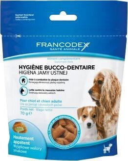 FRANCODEX A treat for puppies and dogs - oral hygiene 75 g