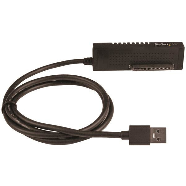 StarTech.com USB312SAT3 кабельный разъем/переходник USB 3.1 Type-A SATA Черный
