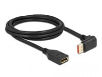 Delock 87091 - 2 m - DisplayPort - DisplayPort - Male - Female - 7680 x 4320 pixels