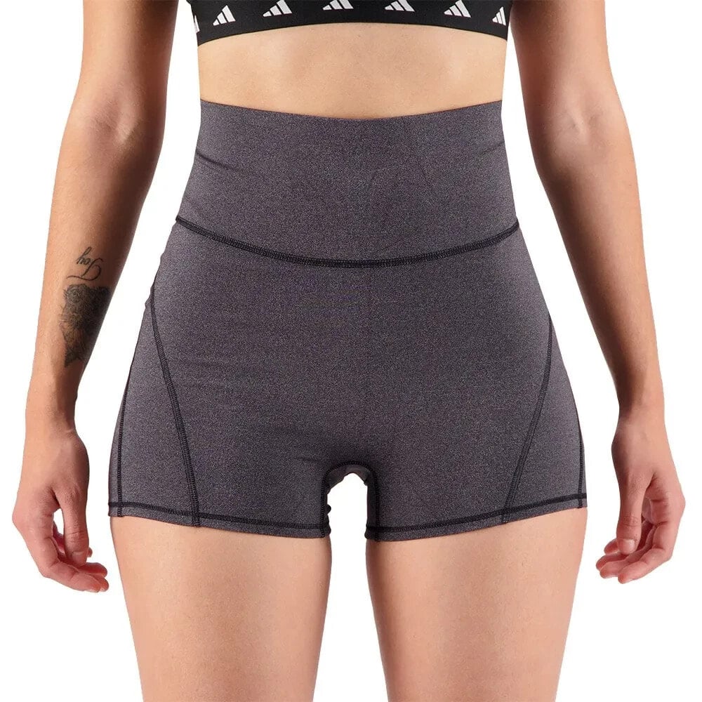 ADIDAS Yoga Studio Luxe Fire Super-High-Waisted Short Leggings