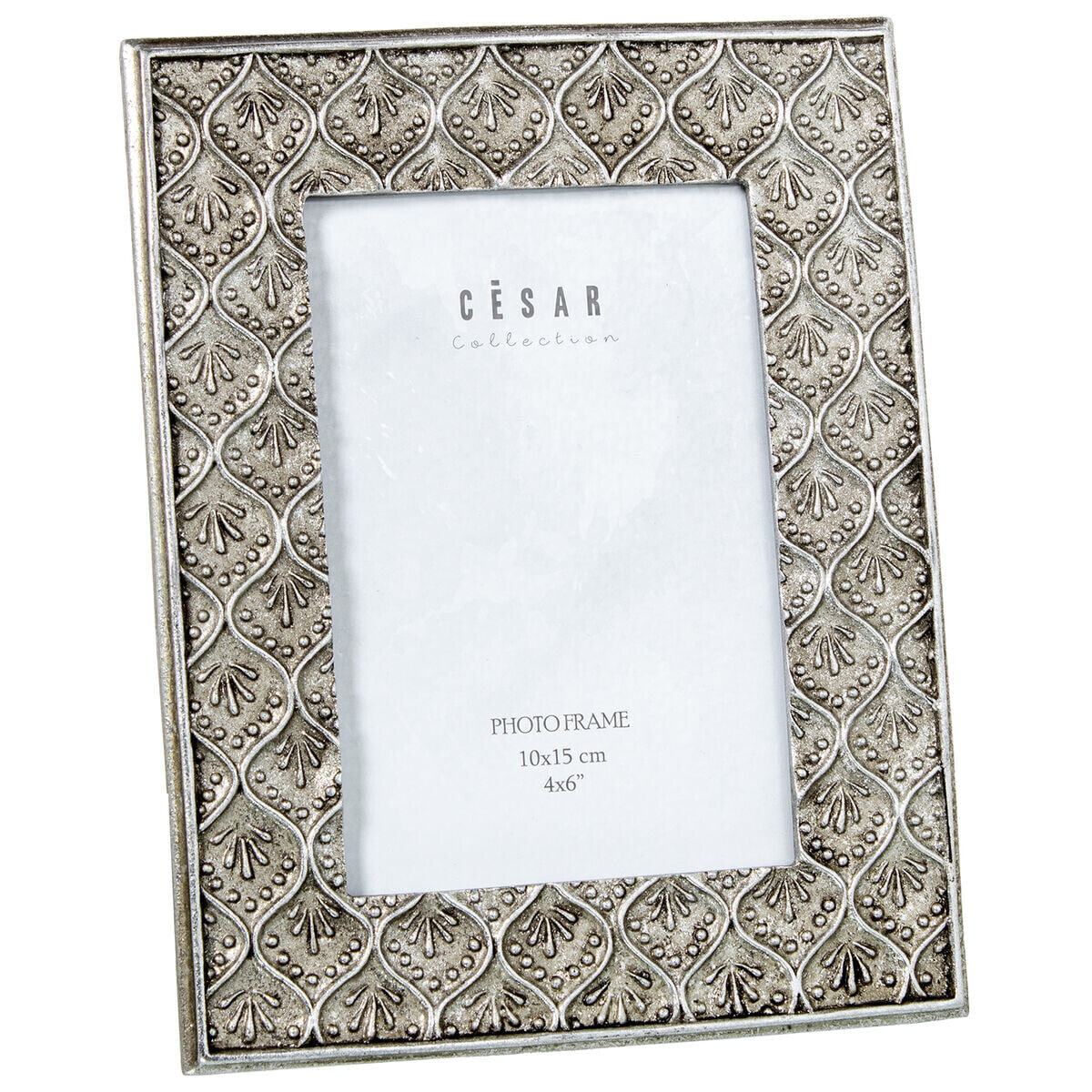 Photo frame Alexandra House Living Silver Plastic 16 x 1 x 20 cm