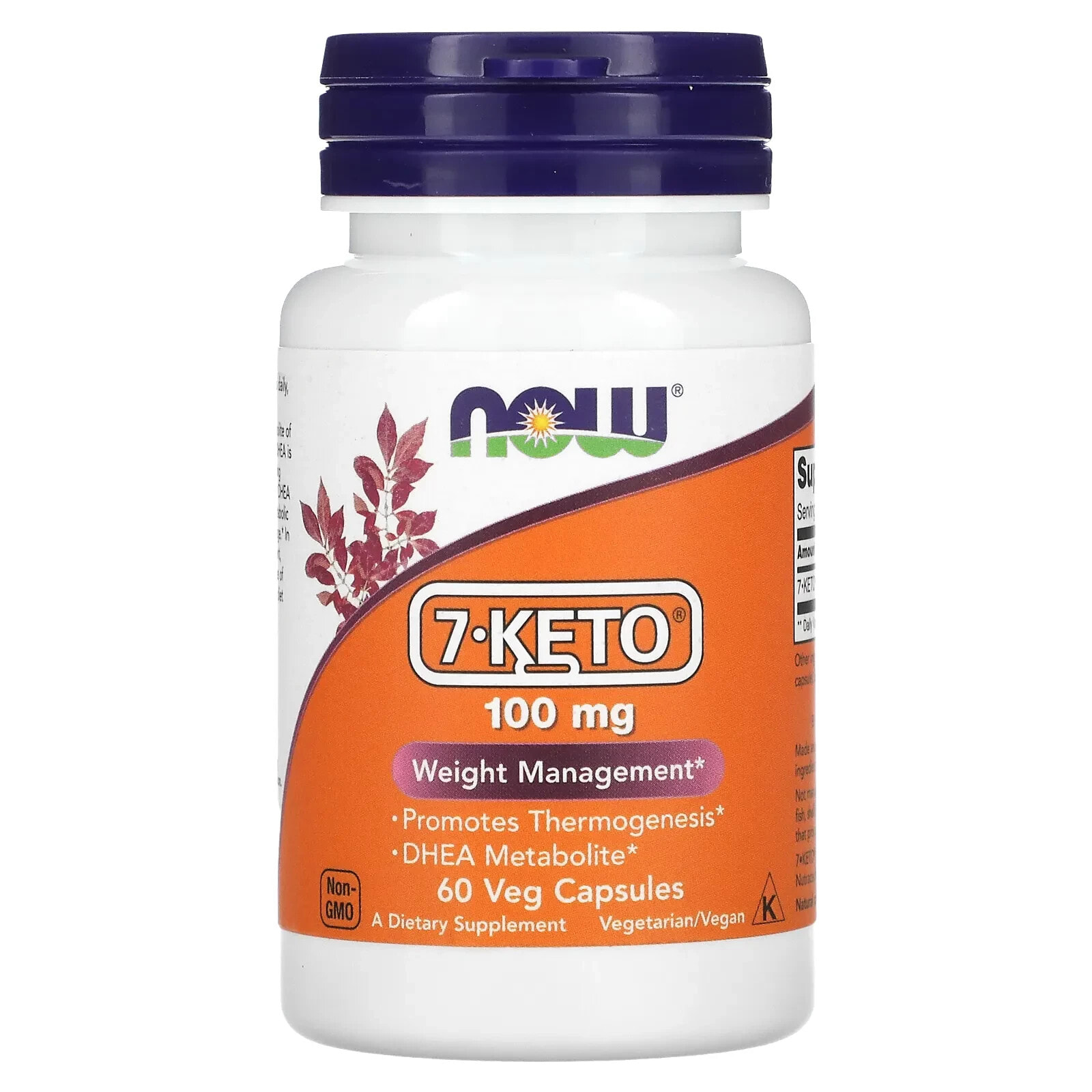 7-KETO, 100 mg, 120 Veg Capsules