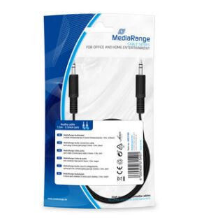MediaRange MRCS188 USB кабель 1,8 m 2.0 USB A Mini-USB B Черный