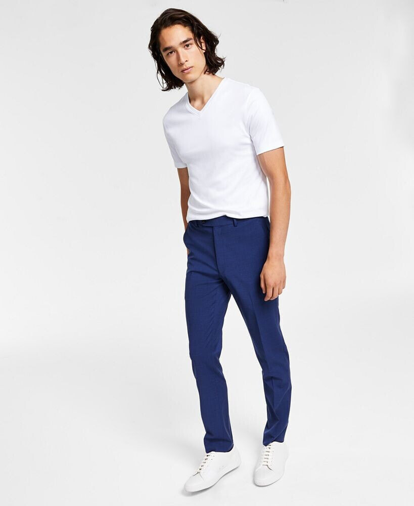 Calvin Klein men's Skinny-Fit Extra Slim Infinite Stretch Suit Pants