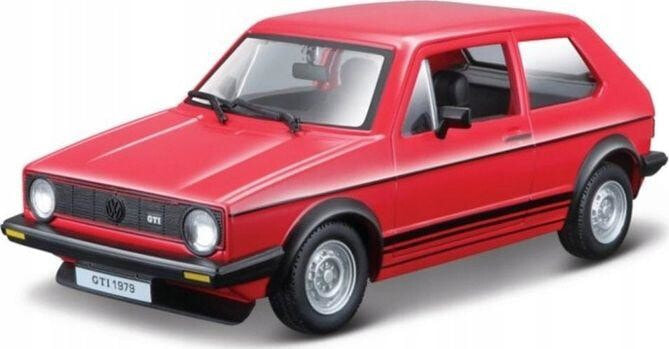 Bburago Volkswagen Golf MK! GTI 1979 Red 1:24