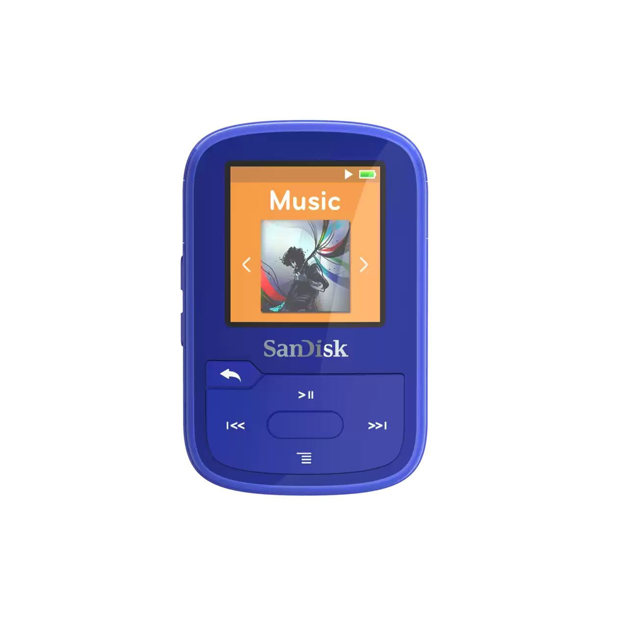 Clip Sport Plus - MP3 player - 32 GB - LCD - 3.5mm - FM radio - Blue цвет  синий — купить недорого с доставкой, 16305061